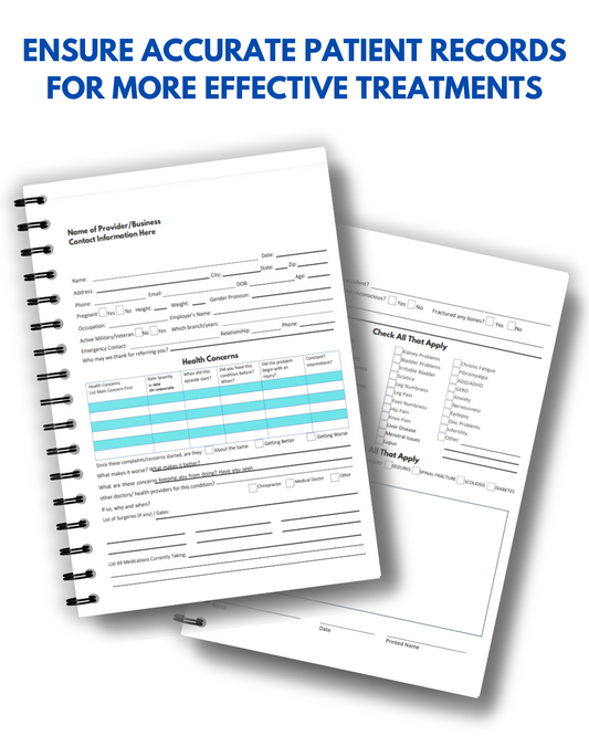 ULTIMATE CHIROPRACTIC CLIENT INTAKE FORM 2025